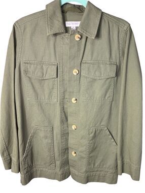 #119 Free Assembly Army green jacket size XS